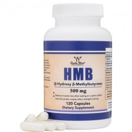 Suplemento HMB 120 cápsulas 1000 mg por porción 500 mg por cápsula.