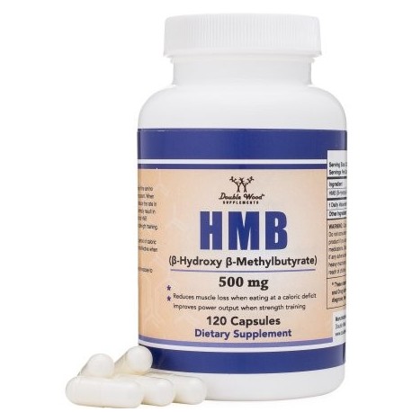 Suplemento HMB 120 cápsulas 1000 mg por porción 500 mg por cápsula.