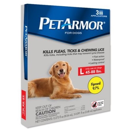 PetArmor para perros 45-88 lbs 3-Count
