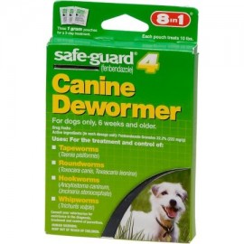 Ocho en Uno Quad Wormer para los perros Pequeño 1 gm