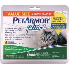 PetArmor Plus para gatos todos los tamaños 6-Conde