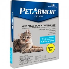 PetArmor 1.5 libras o más de Aplicadores para gatos 0017 onzas fluidas 3 recuento