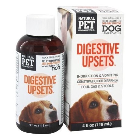 King Bio Homeopathic Natural digestivo del animal doméstico sorprende a 4 Oz