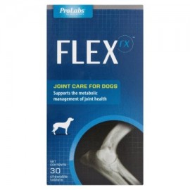 La descripción de marketing Flex Rx cuidado de las articulaciones de los perros 30 comprimidos