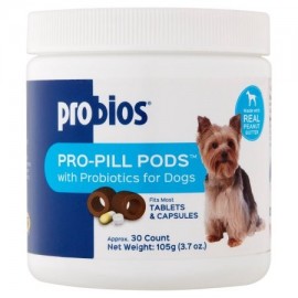 Probios Pro-píldora vainas Tabletas y Cápsulas con probióticos para los perros 30 Conde 37 oz