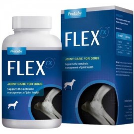 La descripción de marketing Flex Rx cuidado de las articulaciones de los perros 120 comprimidos