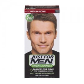 Just For Men fórmula original Fácil Lather-In Color de pelo H-35 Medium Brown 10 KIT DE