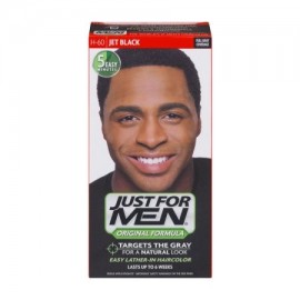 Just For Men fórmula original Fácil Lather-In Color de pelo H-60 ​​Jet Negro 10 KIT DE