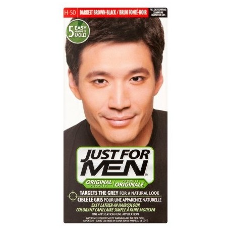 Just For Men Fórmula original Kit color de pelo H-47 Rich Café oscuro 1 ea