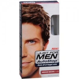 Just For Men AutoStop Color de pelo marrón medio A-35 1 Cada (Pack de 2)