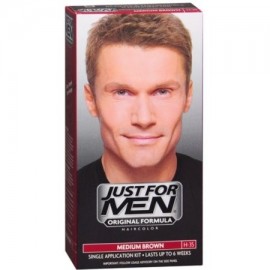 Just For Men Color de pelo Brown medio 35 1 ea (Pack de 2)