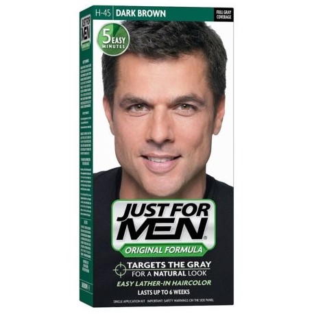 Just For Men Color de Pelo H-45 Café oscuro 1 Cada (Pack de 2)