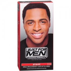 Just For Men Color de pelo Negro Jet 60 1 Cada (paquete de 6)