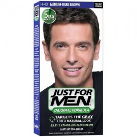 Just For Men Color de Pelo H-40 Soporte de color marrón oscuro 1 ea (paquete de 6)