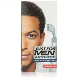 Just For Men AutoStop Foolproof Color de pelo Jet Negro A-60 1 ea (Pack de 2)