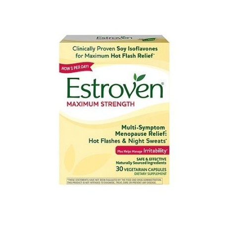 Estroven Alivio de la menopausia Maximum Strength 30 Ct