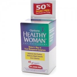 Healthy Woman soja menopausia Suplemento Tablets 45 ea (paquete de 6)