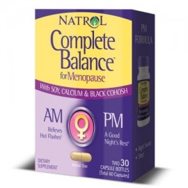 Natrol Complete Balance para la menopausia AM Cápsulas 30 Ct