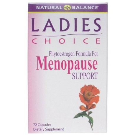 Natural Balance Ladies Choice cápsulas menopausia textuales 72 CT
