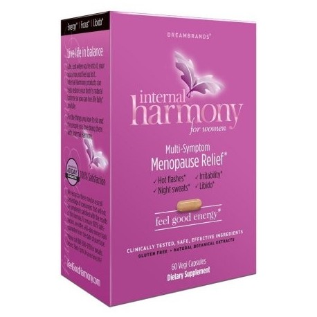 DreamBrands armonía interna Menopausia Alivio 60 Ct