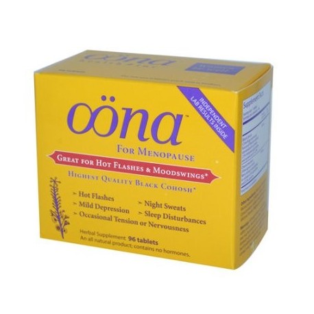 Oona Suplemento Herbal Menopausia - 96 Tabletas