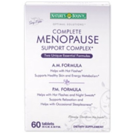 Nature's Bounty Soluciones Óptimas completos Menopausia Apoyo Comprimidos Complex 60 Tabletas