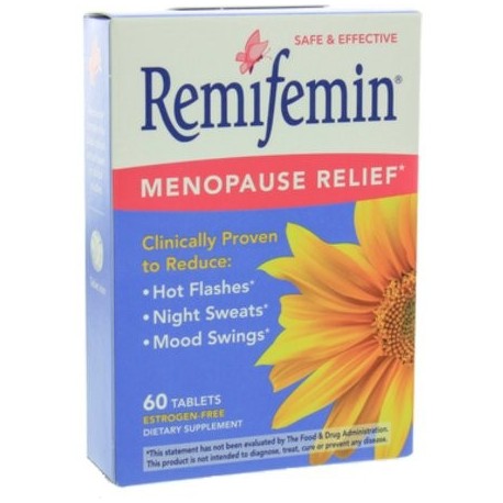 Remifemin menopausia Relief Tablets 60 ea (Pack de 2)