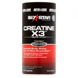 six star pro nutrition Caplets creatina X3 60 ct