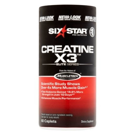 six star pro nutrition Caplets creatina X3 60 ct