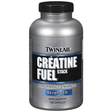 Twinlab creatina combustible Pila cápsulas 180ct