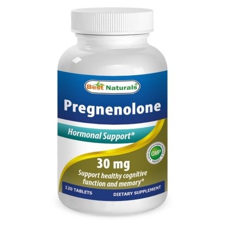 Best Naturals Pregnenolone 30 mg 120 Tablets