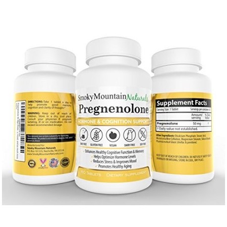 Pregnenolone - Extra Strength- 50 Mgs (2 Month Supply)