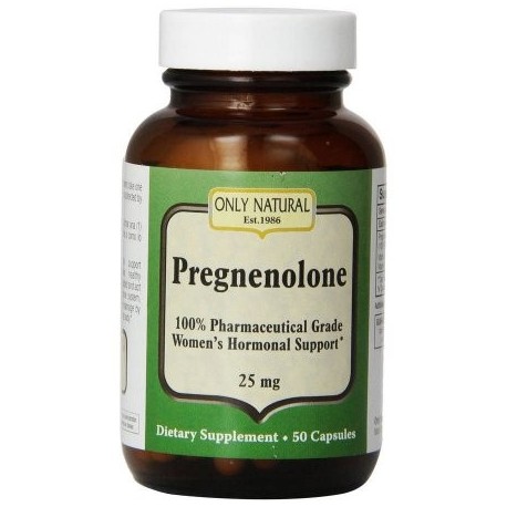 ONLY NATURAL Pregnenolone Cápsulas 50 CT