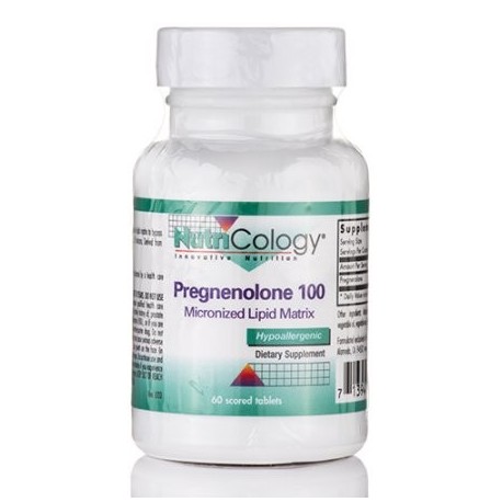 Pregnenolona 100 mg micronizado matriz lipídica - 60 comprimidos ranurados por Nutricology
