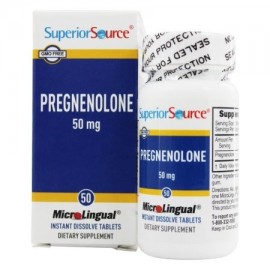 Superior Source - Pregnenolone Instant Dissolve 50 mg. - 50 Tablets