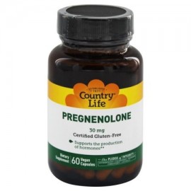 Country Life - Pregnenolone 30 mg. - 60 cápsulas vegetales