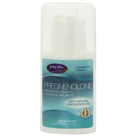 Life-Flo Natural Living pregnenolona Cream - 2 Oz
