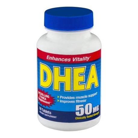 DHEA tabletas de suplementos alimenticios - 50 CT