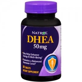 Natrol DHEA 50 mg comprimidos 60 comprimidos (Pack de 4)