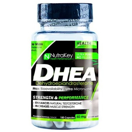 Nutrakey DHEA 100 Cápsulas - 100 cápsulas (50 mg)