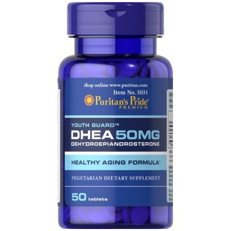 Puritan's Pride DHEA 50 mg 50 comprimidos