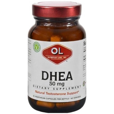 Olympian Labs HG0392829 50 mg Dhea - 60 Vegetarian Capsules