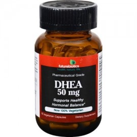 Futurebiotics DHEA - 50 mg - 75 Vegetarian Capsules - (Pack of 2)