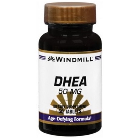 Windmill DHEA 50 mg Tablets 50 Tablets (Pack of 2)