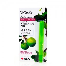 Dr. Brite Dientes de peróxido-libres que blanquean la pluma manzana verde