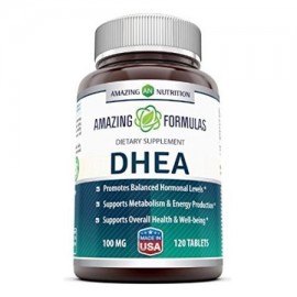 Amazing Formulas DHEA Suplemento 100mg 120 Tablets