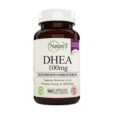 Nature's Potent ™ - 100 mg de DHEA naturales suplemento dietético 90 Cápsulas