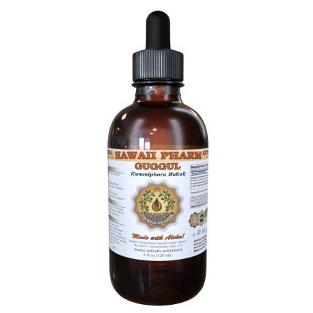 Guggul (Commiphora Mukul) Tintura Orgánico No procesado Gum resina líquida Extract Mo Ku Er Mo Yao suplemento herbario 2 oz