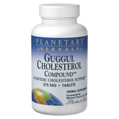 Planetary Herbals Guggul colesterol Compuesto 90 lengüetas