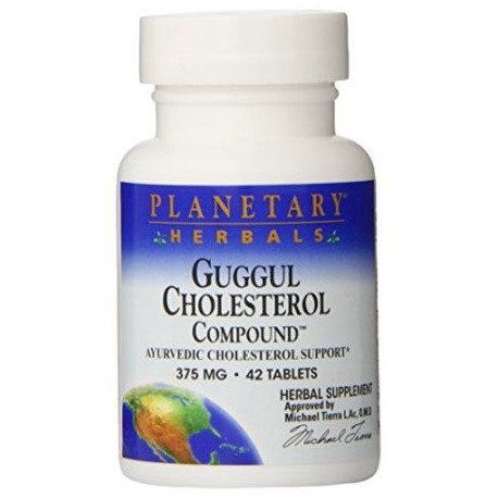 Planetary Herbals Guggul Tablets colesterol compuestos 42 Count
